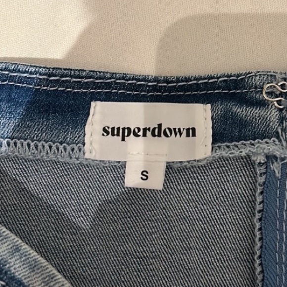 Revolve- Superdown Jean strapless corset top - Picture 2 of 3